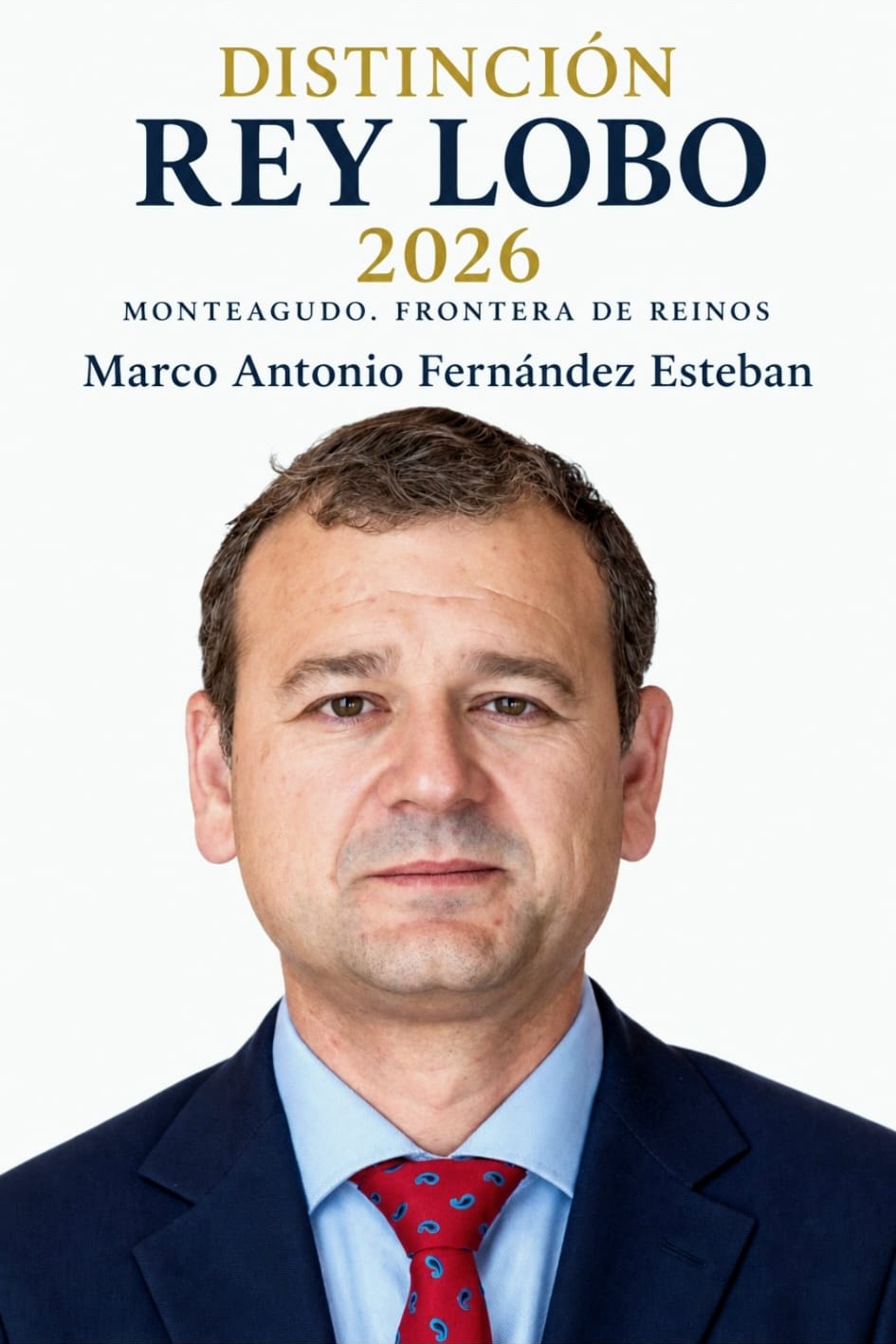 Cartel de la distinción Rey Lobo 2026